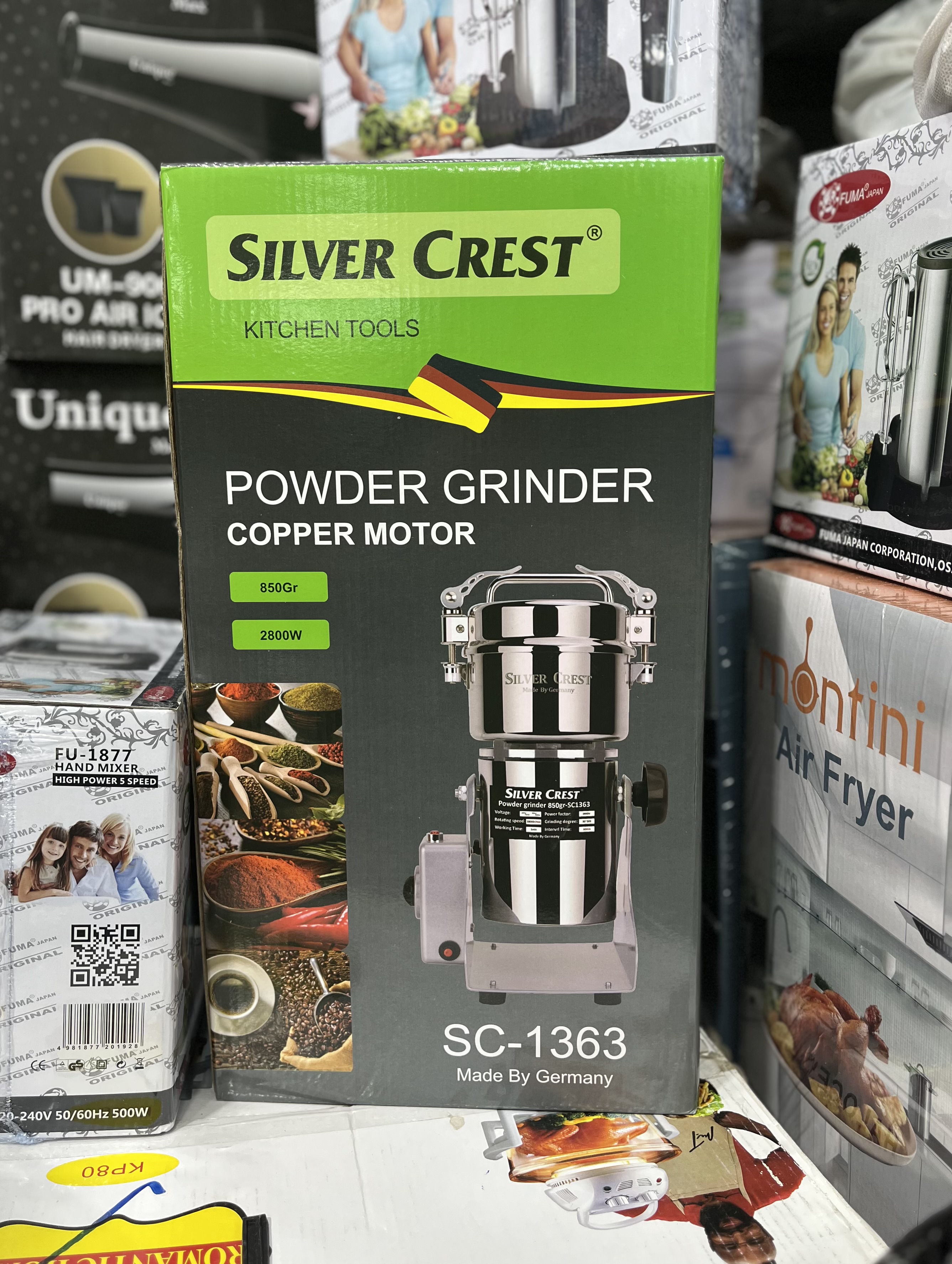 آسیاب صنعتی سیلور کرست ۸۵۰ گرمی مدل SC-1363