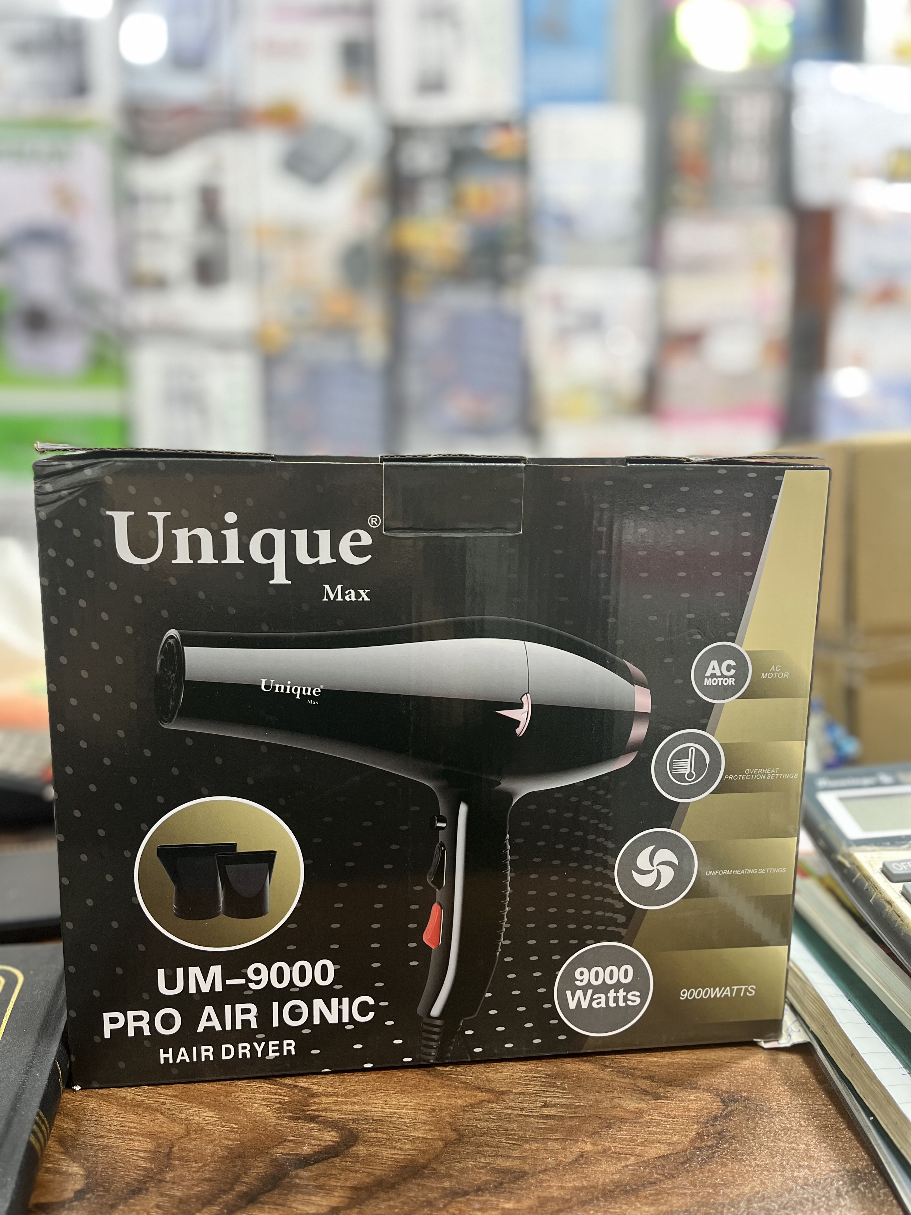 سشوار یونیک مکس مدل UM-9000